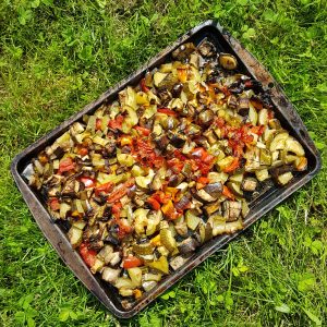 légumes d'été rôtis